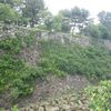 名古屋城壁のロッククライマーたち