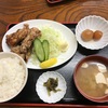 定食屋で晩ご飯