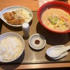 【大食い】やよい軒 相模大野店〜コク旨ちゃんぽんとから揚げの定食／白湯スープ／ちゃんぽん麺／ご飯おかわり自由／だしサービス／オススメ〜