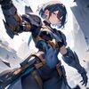 mechanical arm armor (機械腕) by Animagine XL V3.1