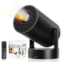【Philoent プロジェクター レビュー】388gの超軽量モデル！Android TV 14.0搭載でどこでも映画館気分を楽しめる家庭用プロジェクター