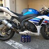 GSX-R1000 オイル交換