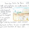 Chirko-Horiuchi 詩画展　Sous Les Toits De Paris パリの屋根の下
