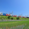京阪の万博ラッピング車や復刻編成を撮影～石清水八幡宮付近にて_25/06/29