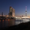 夜の白髭橋20240104（東京都荒川区）