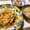 野菜の辛子マヨネーズ炒め