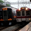阪神9000系　9201Fと近鉄8400系　L03