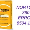 What Does We Do If We Get Norton Security Error 8504, 104?