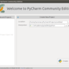 PyCharmを導入する
