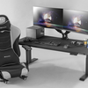 畳部屋で快適ゲーミング！Bauhutteの電動スーパーゲーミングデスク「スーパーロー」