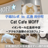 【広島・遊び場 in 府中町】Cat Cafe MOFF イオンモール広島府中店 ～アクセス抜群のネコカフェ♪～