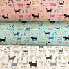 佐世保店 猫柄プリントのシーチングが入荷しました✨