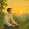 静かな幸せを見つけよう：夕暮れと小さな再生の物語