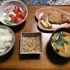 豚肉とネギの煮込み