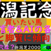 新潟記念2023　今回新潟外回りで、めっちゃ狙いたい馬1頭いるんですよね。どでしょう。人気2桁なんすが、最終何位になるかな？？