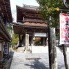 道の駅「織部の里もとす」で柿を大量に、谷汲山華厳寺参道で焼き栗を買った