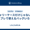 キャリーケースだけじゃない！コスプレで使えるバッグいろいろ