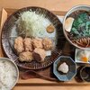 「神楽坂 山せみ "ヒレとんかつ(150g) 蕎麦セット"」牛込神楽坂駅