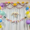 シナモロール完成★お誕生日の飾りつけをしました。