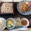 『そば処 登喜和』の“そば屋の甘酢唐揚げ定食  ミニそば”