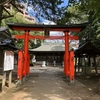 狛雉？？　大谷場氷川神社