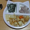 黒豆ごはんと煮物