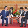 2009 平成21年12月10日(水)　民主党・小沢一郎幹事長、中国・胡錦濤国家主席と会談