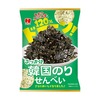 ファミリーマートから「ひざつき製菓 ぶっかけ韓国のりせんべいあおさ120％」が新登場！ザクザク食感、濃厚な味わいの新商品
