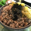 うち飯　No.4鶏そぼろ丼(簡易版)