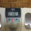 今朝の体重