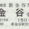 大井川鉄道　　硬券乗車券　６