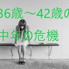 中年の危機は36歳～42歳に起こる！人生折り返し地点の転機となる決断