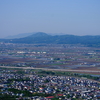 五月晴れの函館本線藤城支線を往く、三両編成のキハ40を撮る！(城岱スカイライン俯瞰編)