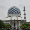 【家族で語学留学　in　マレーシア】マレーシアのブルーモスクで、イスラム教の文化を学ぶ。The official name is Masjid Sultan Salahuddin Abdul Aziz Shah.