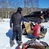 雪中キャンプ続き。