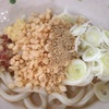 冷したぬきうどん