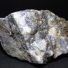 輝水鉛鉱　Molybdenite 岩手県宮古市赤前北頭鉱山　Hokuto mine, Akamae, Miyako City, Iwate Pref., Tohoku Region, Japan