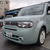 日産　キューブ　ツートン仕様　中古車リース　メンテナンス、車検代、自動車税等全てコミコミ　月々1万円〜乗れる！頭金不要！サブスク大阪