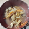 お事汁を作りました。