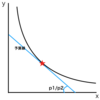 無差別曲線と最適消費