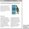 Real World Functional Programming: With Examples in F# and C#