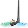 WiFi 無線LAN 子機 2.4G/5G 802.11ac 技術 デュアルバンドUSB3.0 1200Mbps 高速度 Windows10/8/7/XP/Vista/Mac 対応