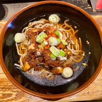 肉蔵でーぶ（新橋）【ランチ限定】いかげそそば•冷