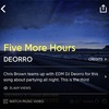 Deorro ft. Chris Brown - Five More Hoursのクセのあるトラック