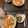 麻婆豆腐、ほうれん草　20230720