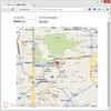 GoogleMapで住所などから位置を取得して表示する