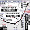 紀勢線 熊野市－紀伊勝浦間 37.5km、復旧の みとおし たたず