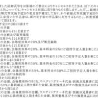 新型コロナウイルス理由での結婚式キャンセル料の負担 じっぱひとからげ 新型コロナウイルス理由での結婚式キャンセル料の負担 じっぱひとからげ