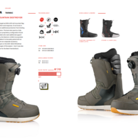 DEELUXE サーモインナーのみ　新品未使用品 2025-2026 DEELUXE【CUSTOM THERMO FIT LINER】カスタムサーモ