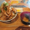 パワーをチャージして使い果たす豚丼　『味覚』